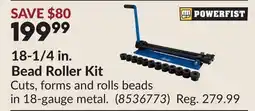 Princess Auto 18-1/4 in. Bead Roller Kit offer