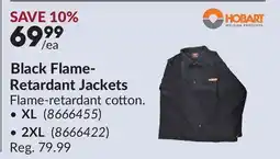 Princess Auto Black Flame-Retardant Jackets offer