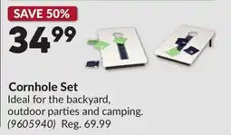 Princess Auto Cornhole Set offer