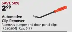 Princess Auto Automotive Clip Remover offer