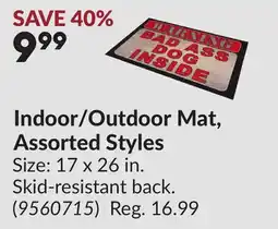 Princess Auto Indoor/Outdoor Mat, Assorted Styles offer