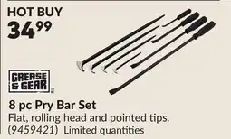 Princess Auto 8 pc Pry Bar Set offer