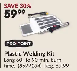 Princess Auto Plastic Welding Kit offer