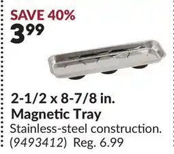 Princess Auto 2-1/2 x 8-7/8 in. Magnetic Tray offer