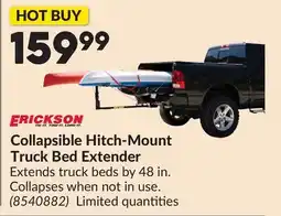 Princess Auto Collapsible Hitch-Mount Truck Bed Extender offer