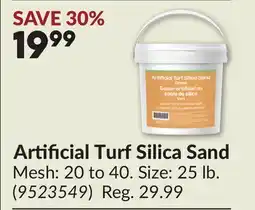 Princess Auto Artificial Turf Silica Sand offer