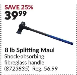 Princess Auto 8 lb Splitting Maul offer