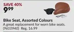 Princess Auto Bike Seat, Assorted Colours offer