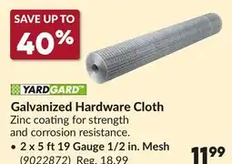 Princess Auto Galvanized Hardware Cloth offer