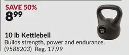 Princess Auto 10 lb Kettlebell offer