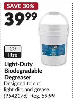 Princess Auto Light-Duty Biodegradable Degreaser offer