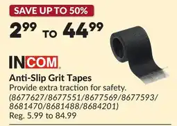 Princess Auto Anti-Slip Grit Tapes offer