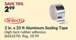 Princess Auto 2 in. x 33 ft Aluminum Sealing Tape offer