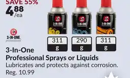 Princess Auto Professional Sprays or Liquids offer