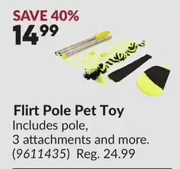 Princess Auto Flirt Pole Pet Toy offer