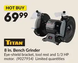 Princess Auto 8 in. Bench Grinder offer