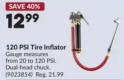 Princess Auto 120 PSI Tire Inflator offer