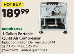 Princess Auto 1 Gallon Portable Quiet Air Compressor offer