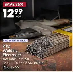 Princess Auto POWERWELD 2 kg Welding Electrodes offer