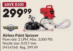 Princess Auto Airless Paint Sprayer offer