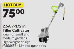 Princess Auto 2.5A 7-1/2 in. Tiller Cultivator offer