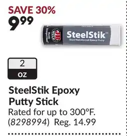 Princess Auto SteelStik Epoxy Putty Stick offer