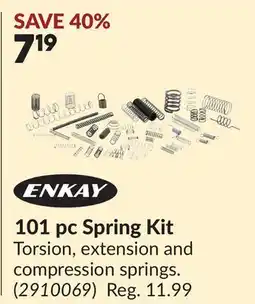 Princess Auto 101 pc Spring Kit offer
