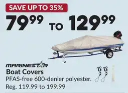 Princess Auto Boat Covers offer
