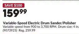 Princess Auto Variable-Speed Electric Drum Sander/Polisher offer
