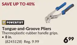 Princess Auto Tongue-and-Groove Pliers offer