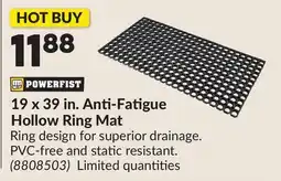 Princess Auto 19 x 39 in. Anti-Fatigue Hollow Ring Mat offer