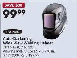Princess Auto Auto-Darkening Wide View Welding Helmet offer