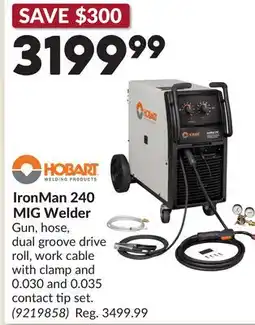 Princess Auto IronMan 240 MIG Welder offer