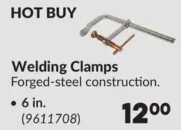 Princess Auto 6 in. Welding Clamps offer