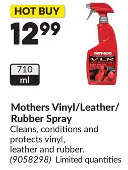 Princess Auto Mothers Vinyl-Leather-Rubber Spray offer