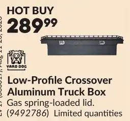 Princess Auto Low-Profile Crossover Aluminum Truck Box offer