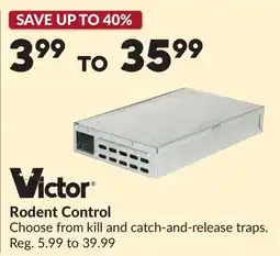 Princess Auto Rodent Control offer