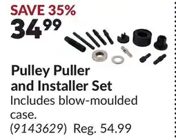 Princess Auto Pulley Puller and Installer Set offer
