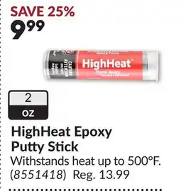Princess Auto Epoxy Putty Stick offer