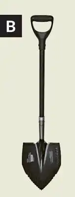 Princess Auto D-Handle Serrated-Edge Shovels offer