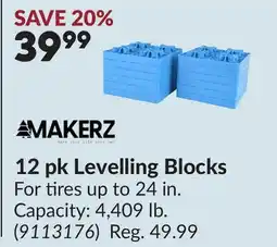 Princess Auto 12 pk Levelling Blocks offer