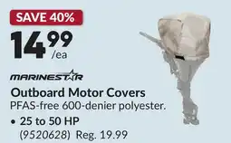 Princess Auto 25 to 50 HP Outboard Motor Covers offer