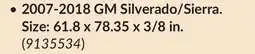 Princess Auto 2007-2018 GM Silverado/Sierra offer
