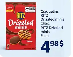 Walmart RITZ Drizzled minis offer