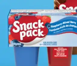 Walmart Snack Pack puddings offer