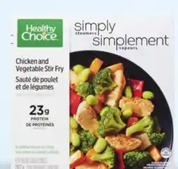 Walmart Healthy Choice Simply Steamers frozen entrees offer