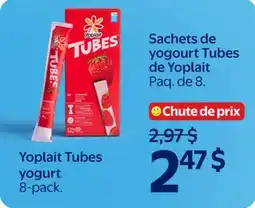Walmart Yoplait Tubes yogurt offer