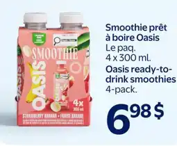 Walmart Oasis ready-to- drink smoothies offer