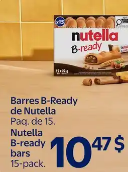Walmart Nutella B-ready bars offer