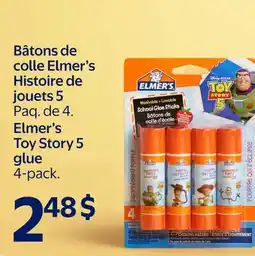 Walmart Elmer's Toy Story 5 glue offer